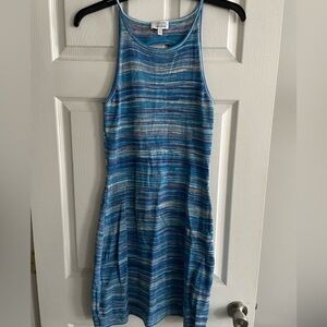 & other stories spacedye knit dress